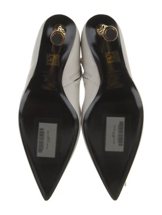 Tom Ford Leather Chain-Link Accents Boots