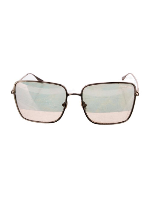Tom Ford Oversize Mirrored Sunglasses