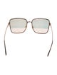 Tom Ford Oversize Mirrored Sunglasses