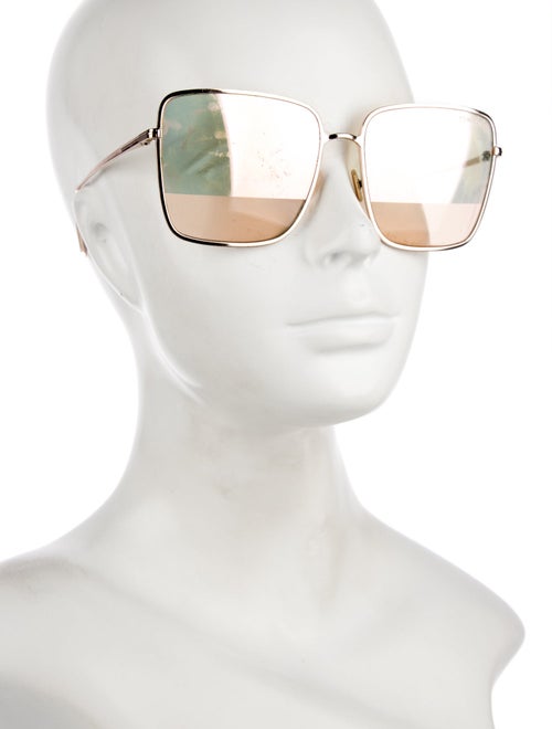 Tom Ford Oversize Mirrored Sunglasses