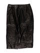 Tom Ford Leather Knee-Length Skirt