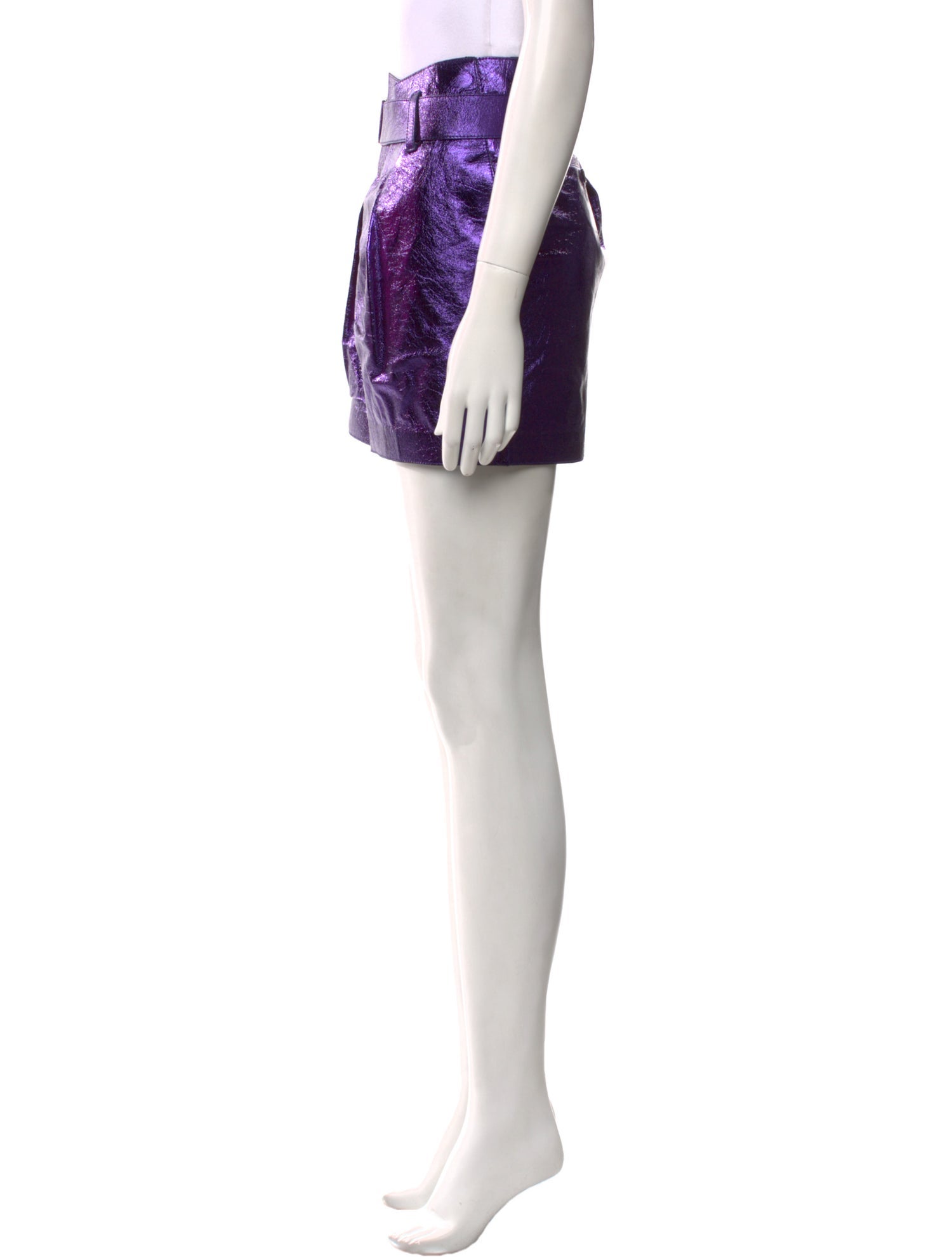 Tom Ford Lamb Leather Mini Skirt