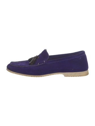 Tom Ford Suede Tassel Accents Loafers