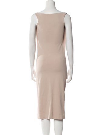Tom Ford Cowl Neck Midi Length Dress