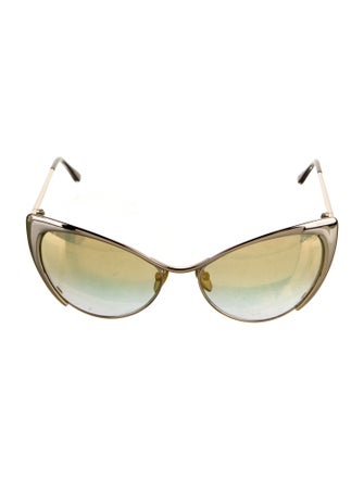 Tom Ford Cat-Eye Mirrored Sunglasses