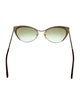 Tom Ford Cat-Eye Mirrored Sunglasses