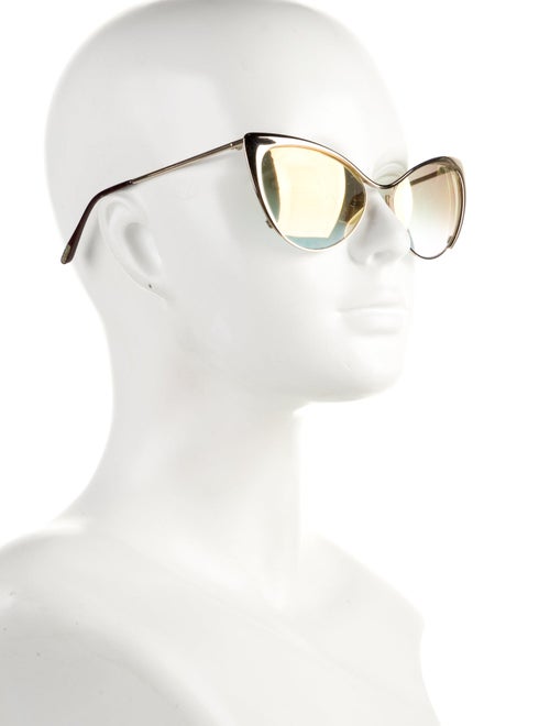 Tom Ford Cat-Eye Mirrored Sunglasses