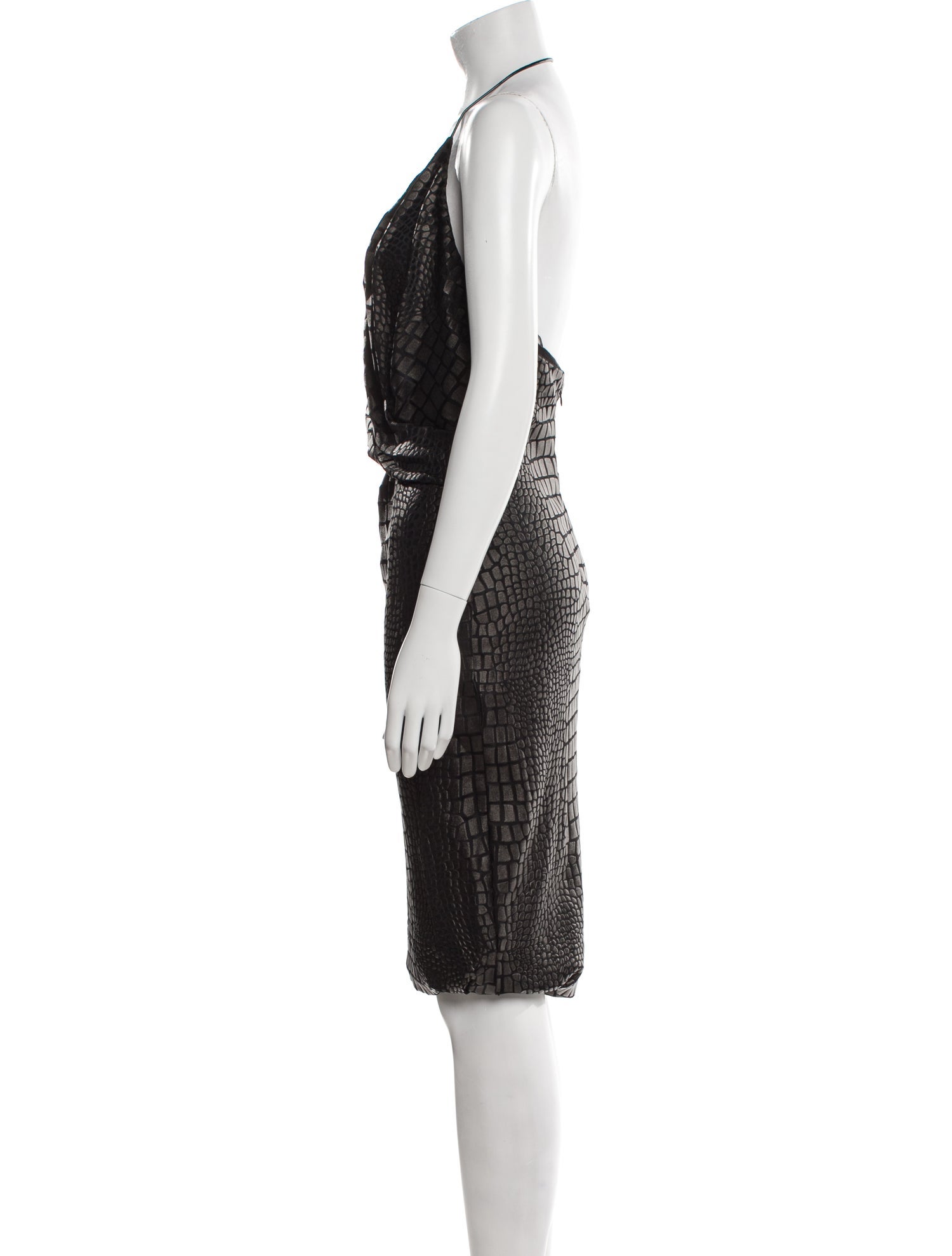 Tom Ford Halterneck Knee-Length Dress