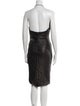 Tom Ford Halterneck Knee-Length Dress