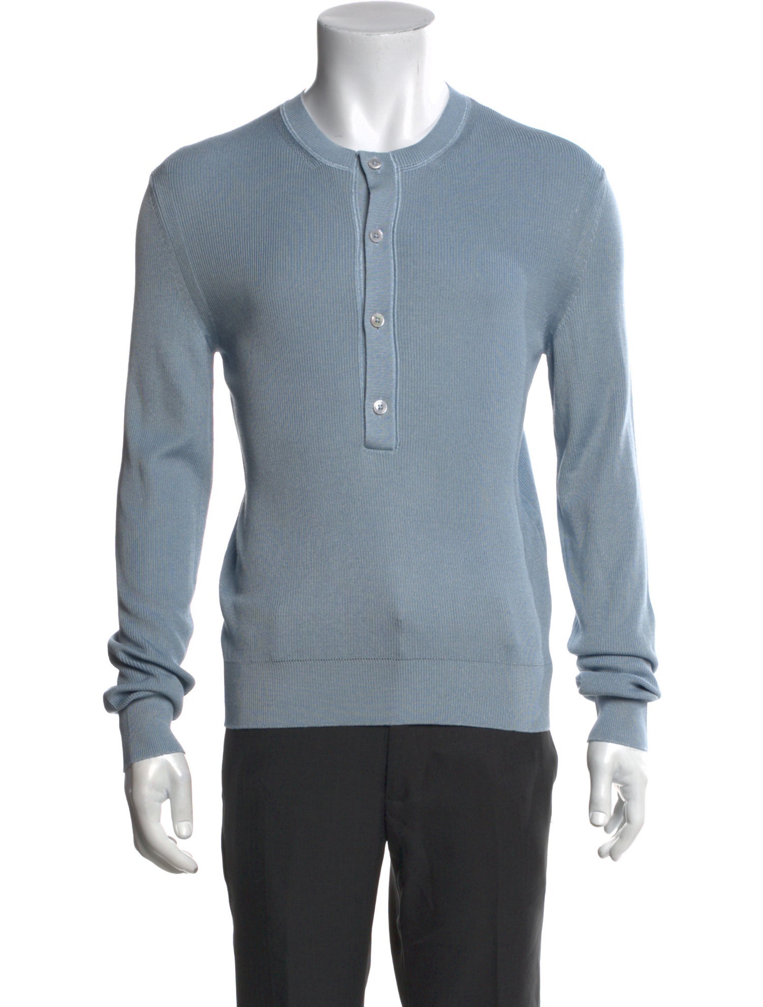 Tom Ford Silk Crew Neck Pullover