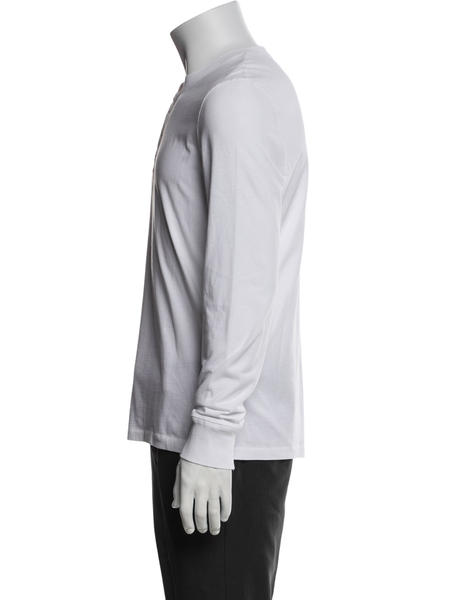 Tom Ford Crew Neck Long Sleeve Henley