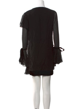 Tom Ford Scoop Neck Mini Dress