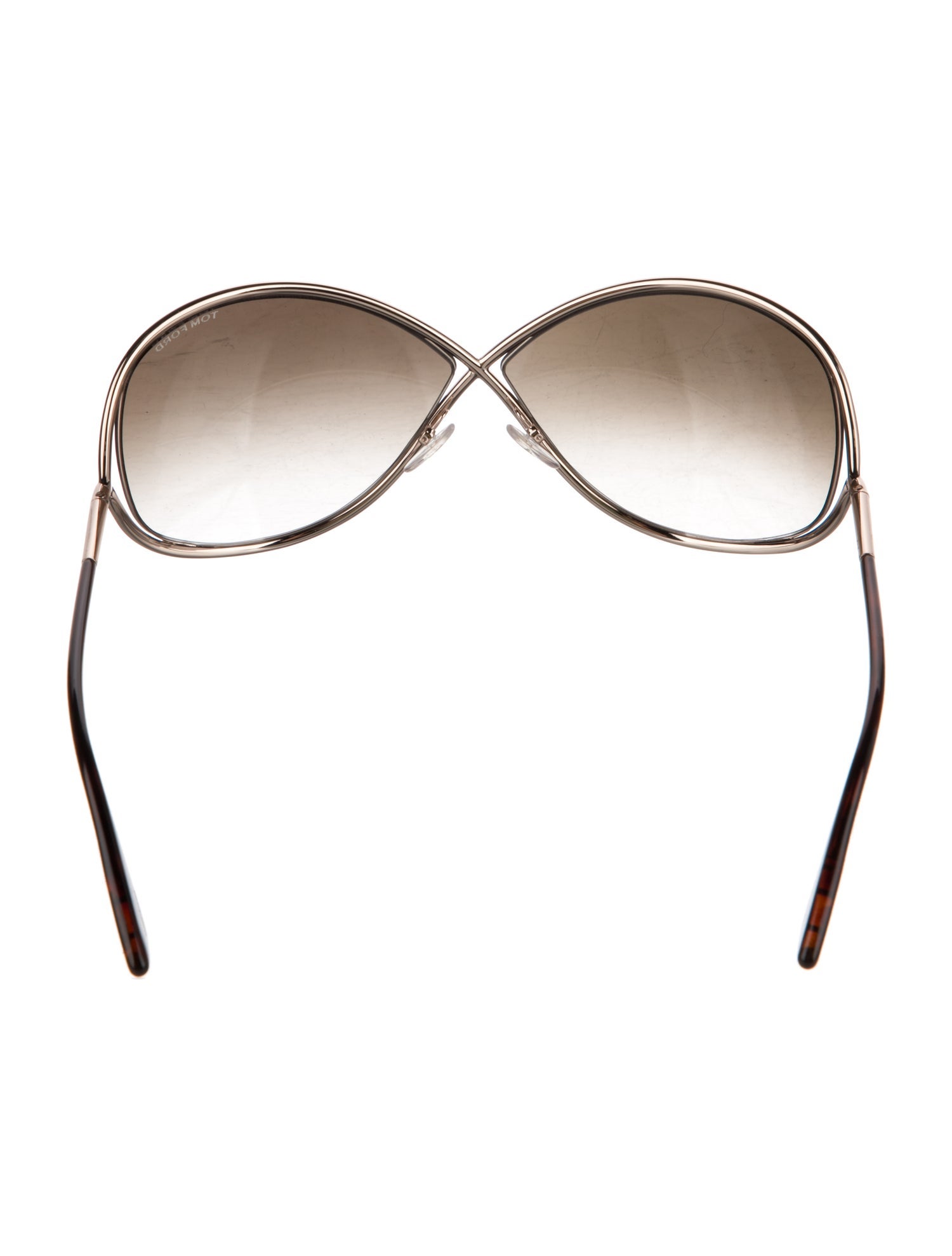 Tom Ford Oversize Gradient Sunglasses