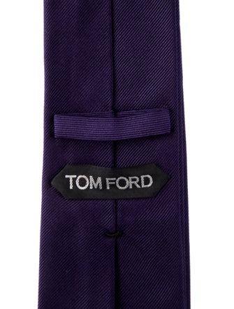 Tom Ford Solid Silk Neck Tie