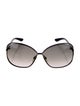 Tom Ford Oversize Gradient Sunglasses