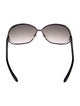 Tom Ford Oversize Gradient Sunglasses