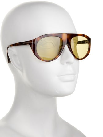 Tom Ford Square Tinted Sunglasses