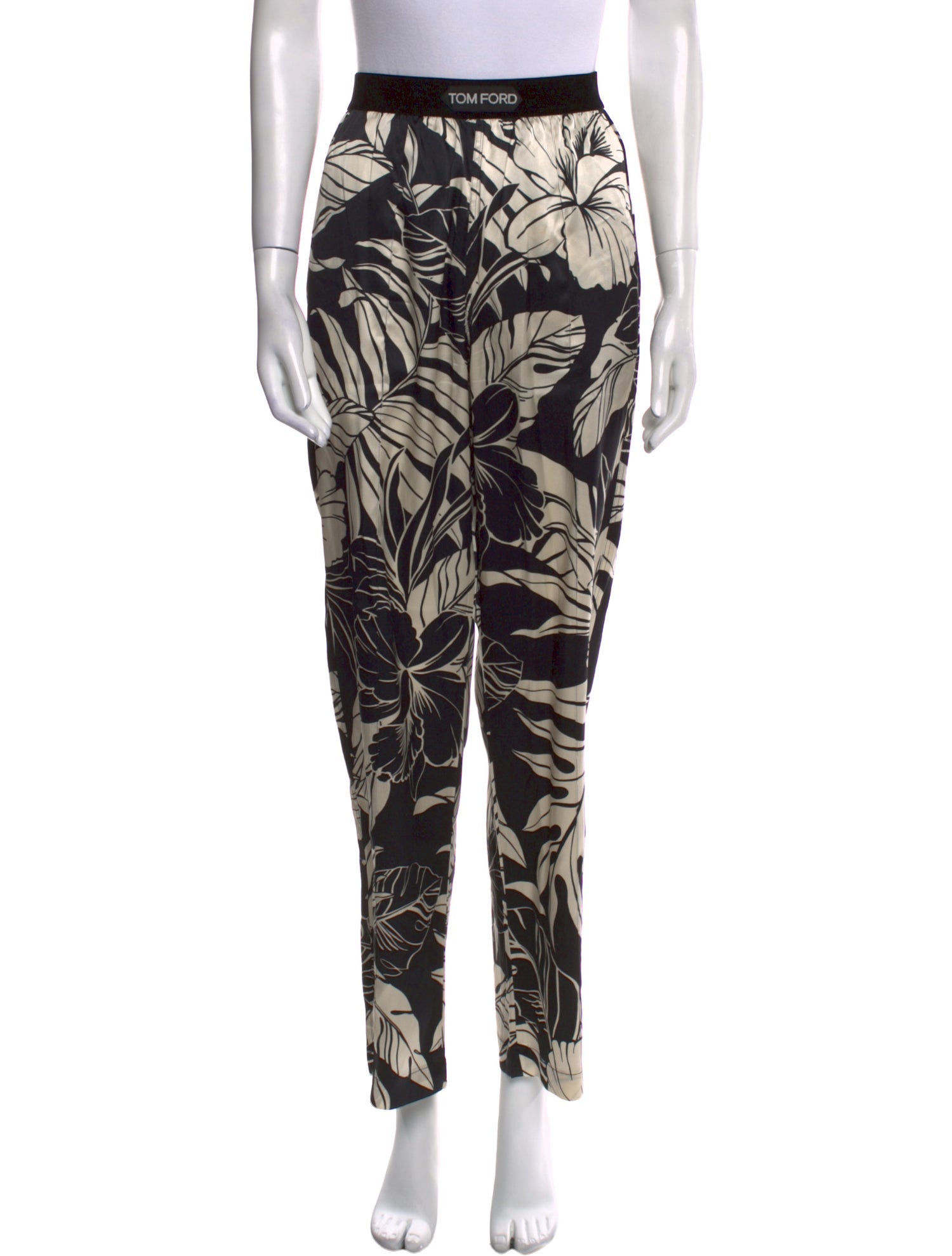 Tom Ford Silk Wide Leg Pants