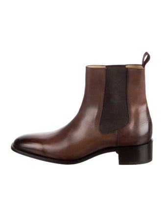 Tom Ford Leather Chelsea Boots