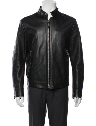 Tom Ford Calf Leather Moto Jacket