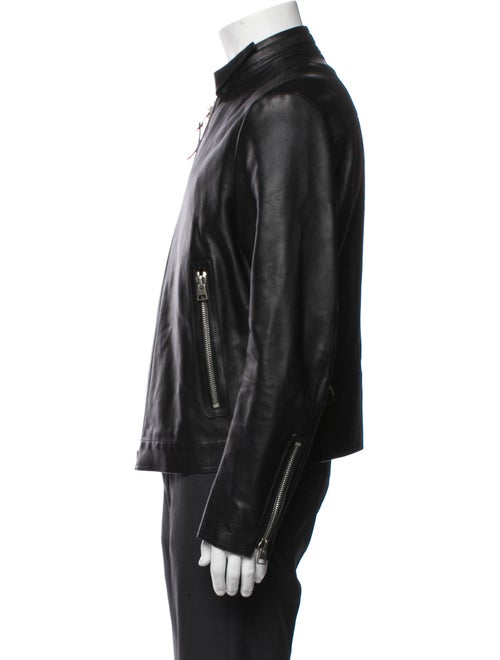 Tom Ford Calf Leather Moto Jacket