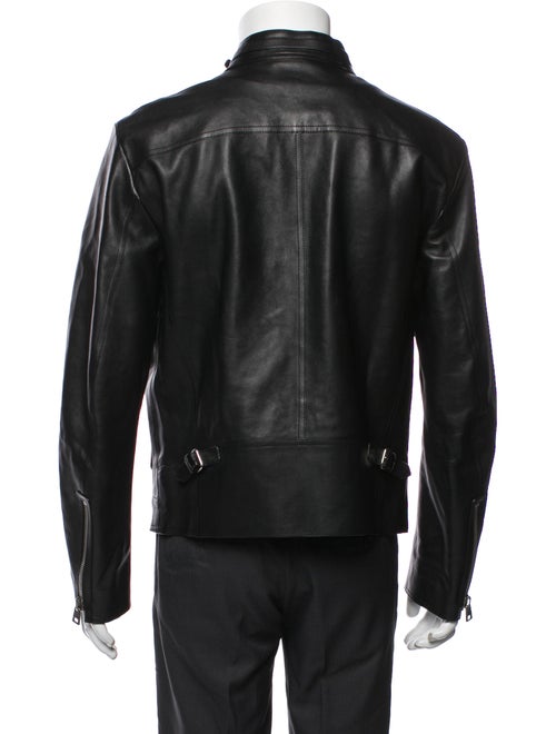 Tom Ford Calf Leather Moto Jacket