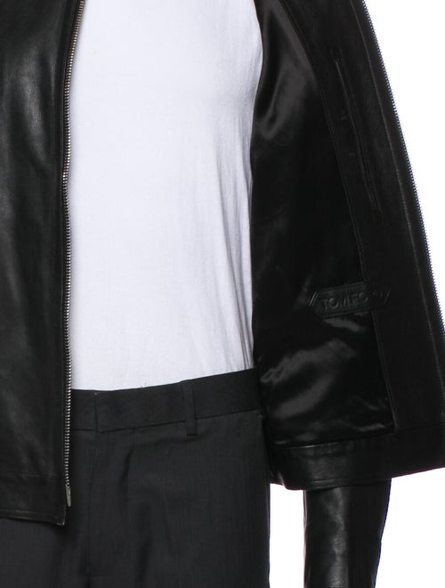 Tom Ford Calf Leather Moto Jacket