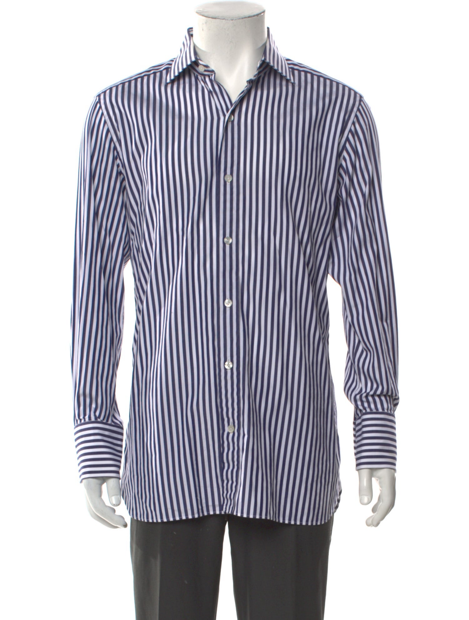 Tom Ford Striped Long Sleeve Shirt