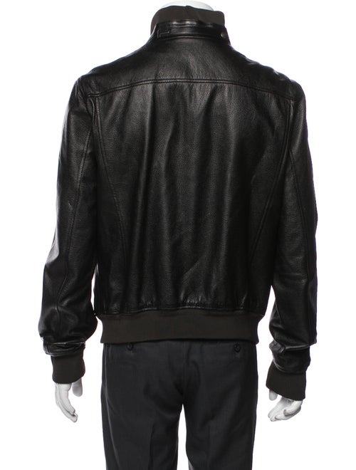 Tom Ford Lamb Leather Bomber Jacket