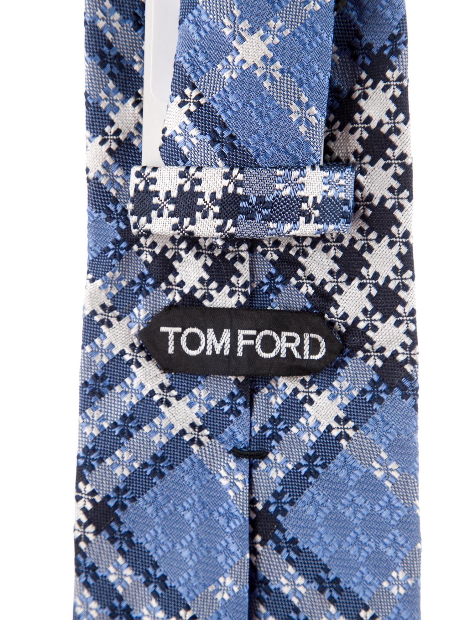 Tom Ford Pattern Print Silk Tie