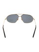 Tom Ford Aviator Tinted Sunglasses
