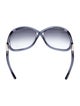 Tom Ford Oversize Gradient Sunglasses