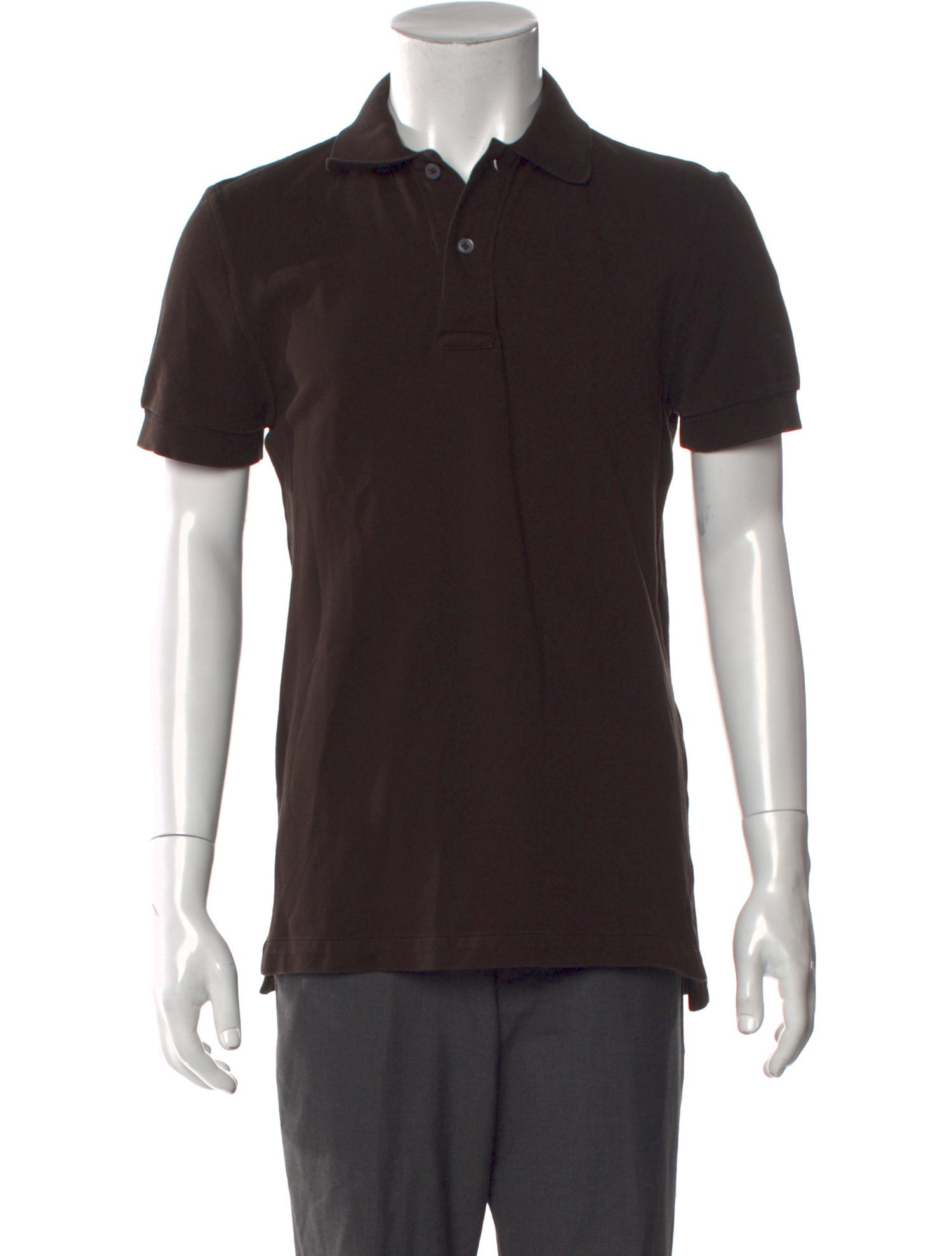 Tom Ford Collar Short Sleeve Polo Shirt