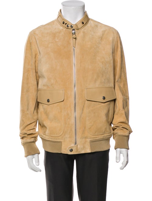 Tom Ford Leather Bomber Jacket