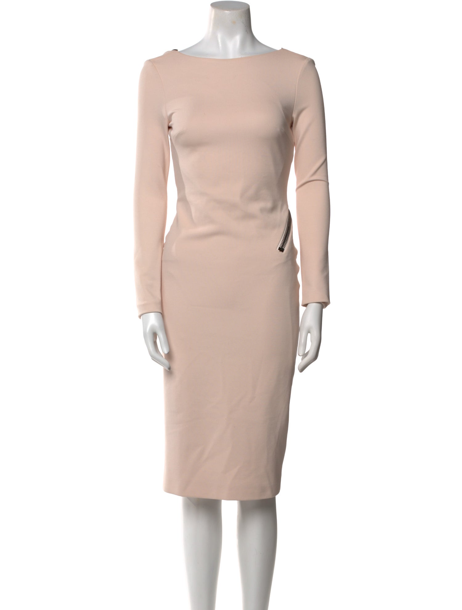 Tom Ford Bateau Neckline Knee-Length Dress
