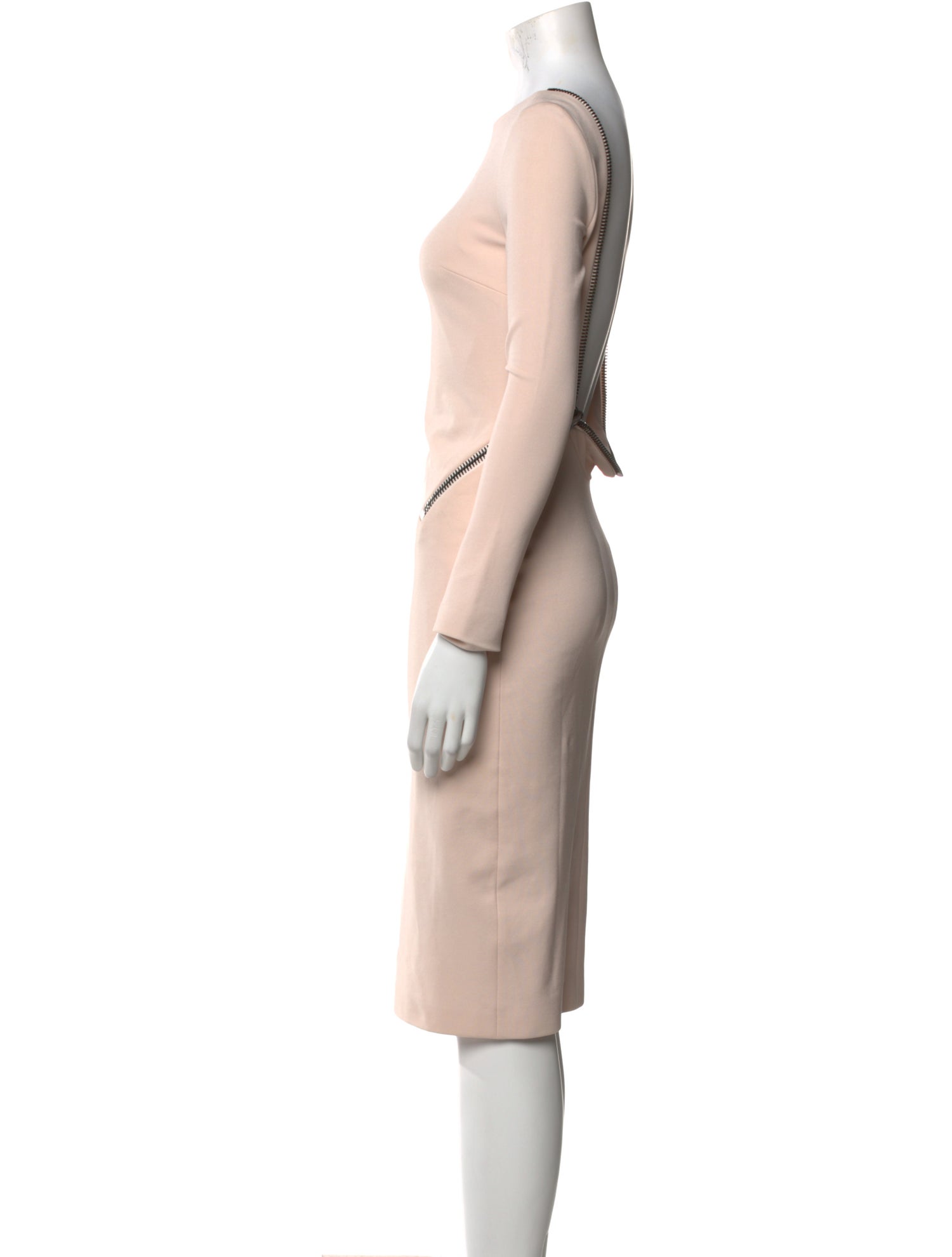 Tom Ford Bateau Neckline Knee-Length Dress