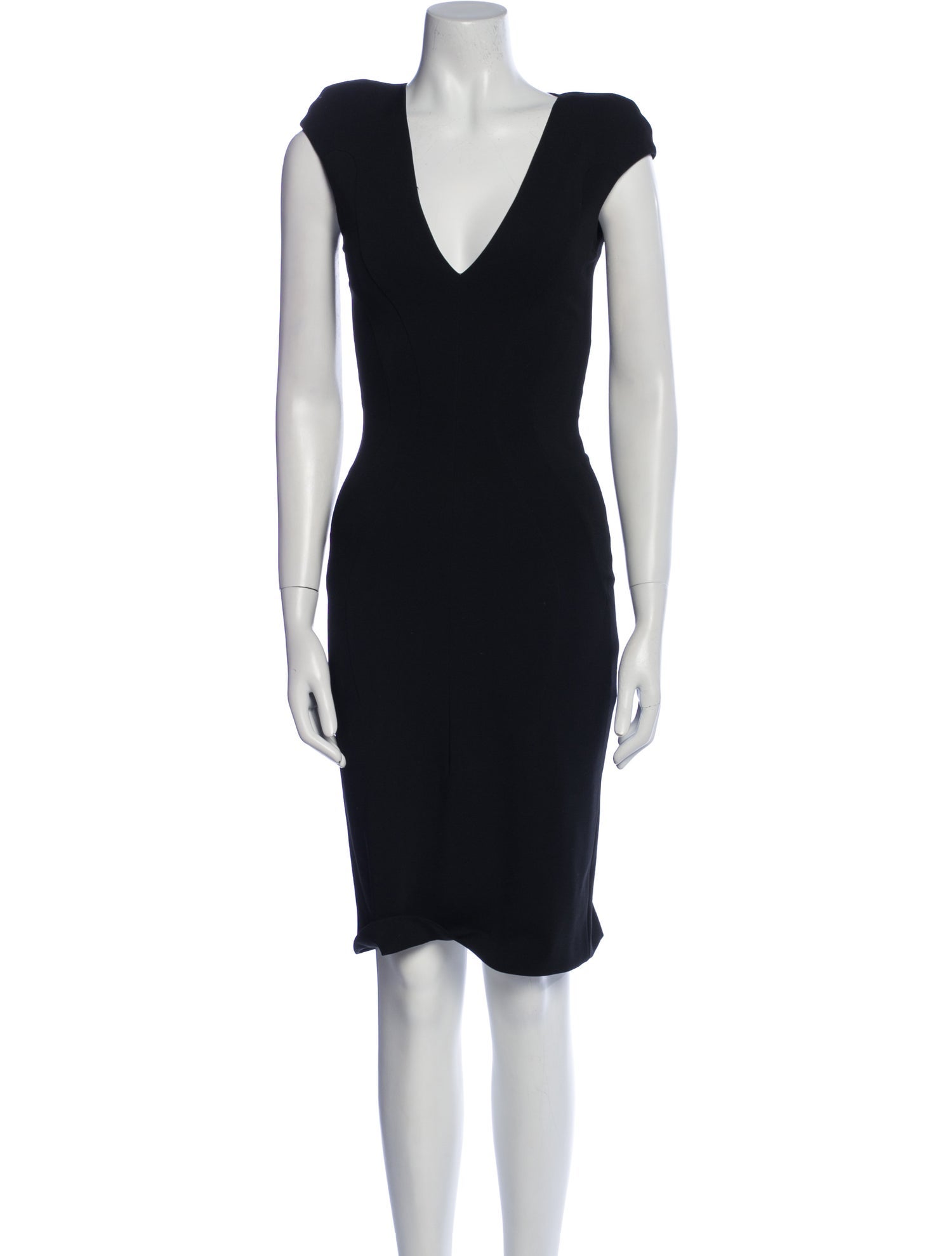 Tom Ford V-Neck Knee-Length Dress