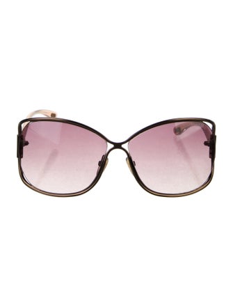 Tom Ford Eugenia Oversize Sunglasses