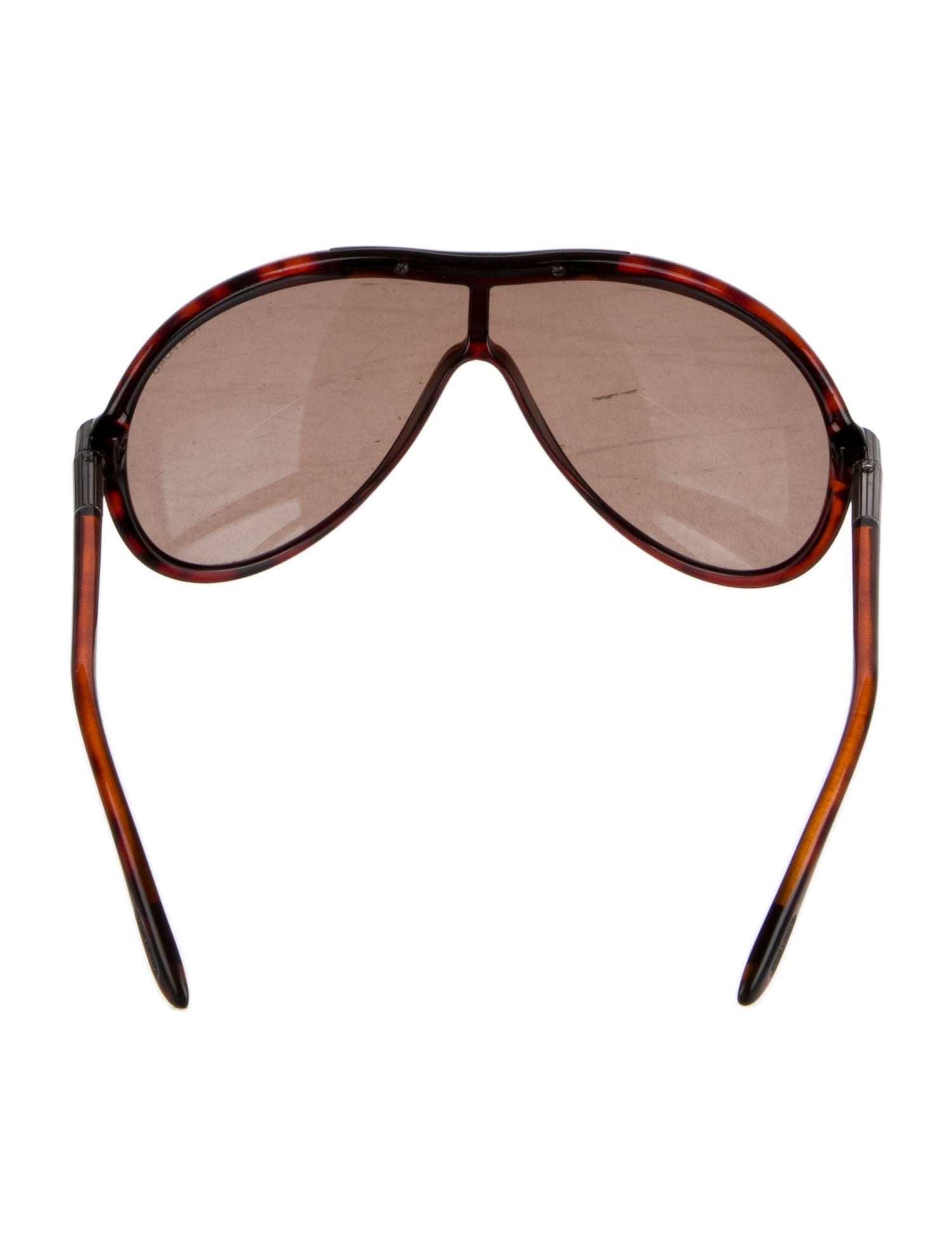 Tom Ford Shield Tinted Sunglasses
