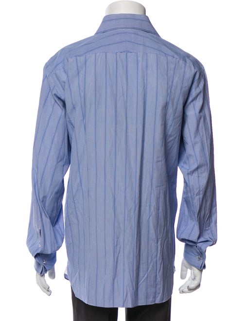 Tom Ford Striped Long Sleeve Dress Shirt