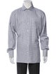 Tom Ford Plaid Print Long Sleeve Dress Shirt