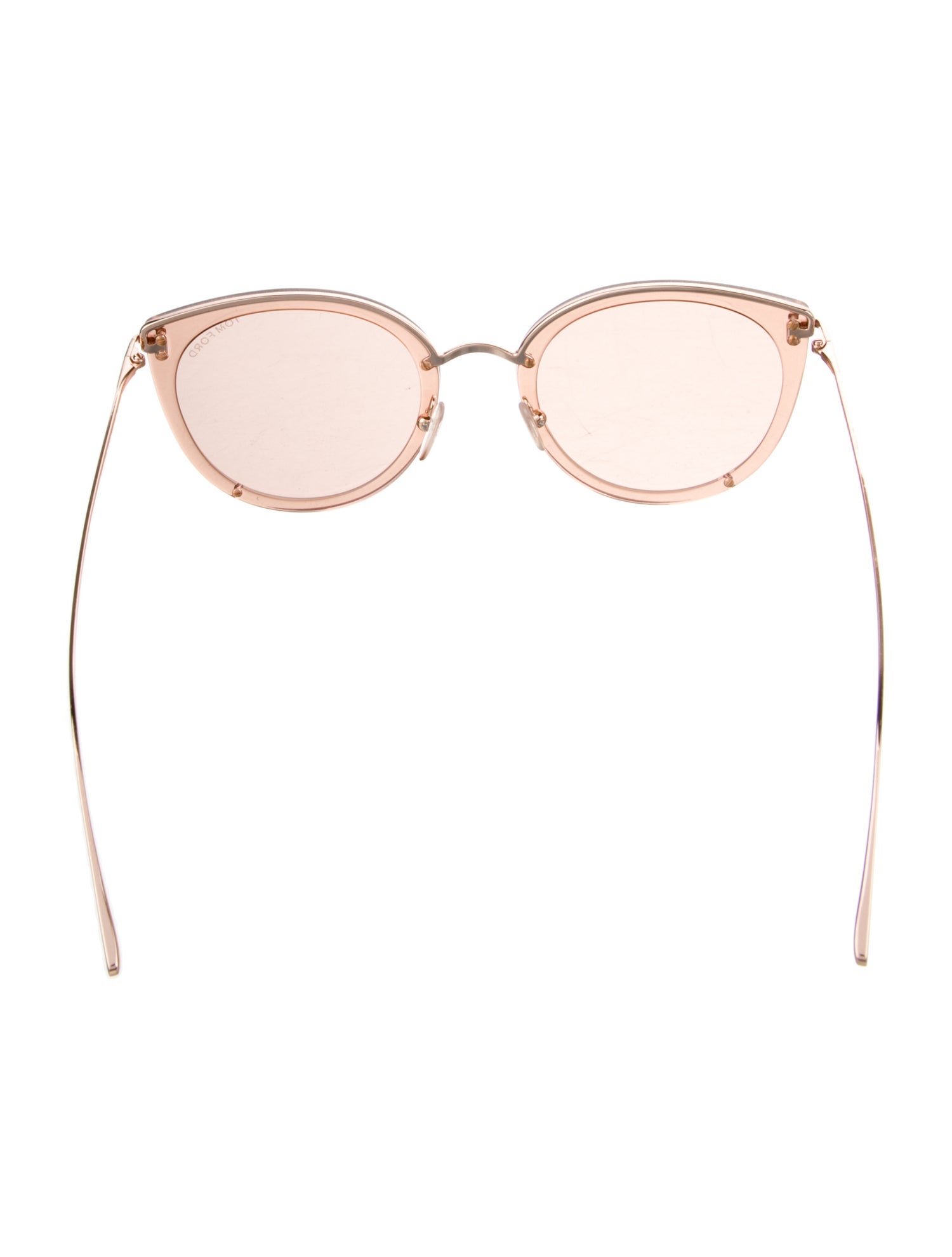 Tom Ford Cat-Eye Mirrored Sunglasses
