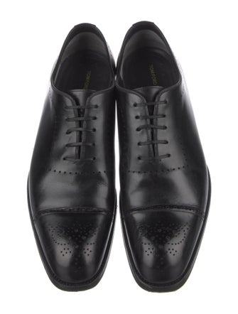 Tom Ford Leather Lasercut Accents Brogues
