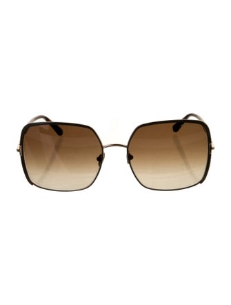 Tom Ford Oversize Gradient Sunglasses