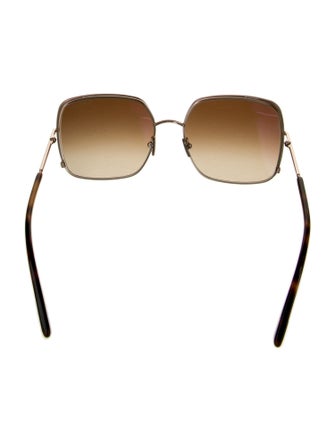 Tom Ford Oversize Gradient Sunglasses