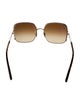 Tom Ford Oversize Gradient Sunglasses