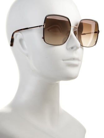 Tom Ford Oversize Gradient Sunglasses