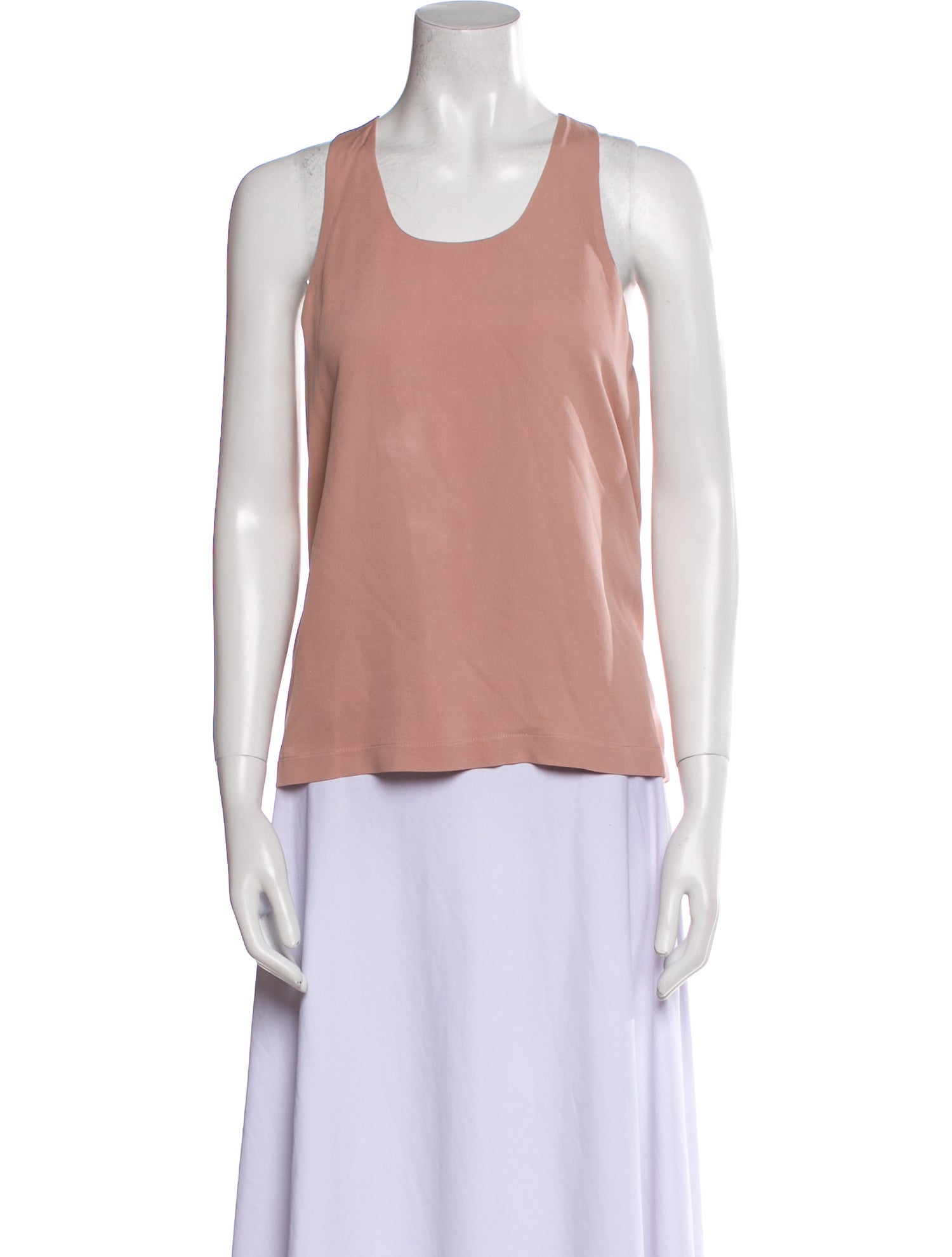 Tom Ford Silk Scoop Neck Top