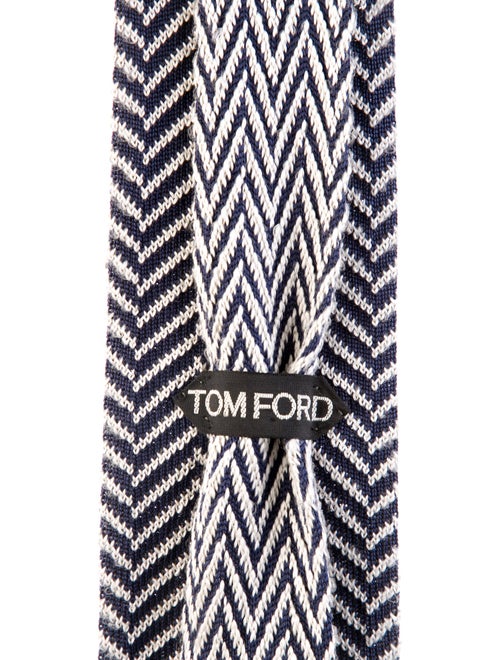 Tom Ford Printed Silk Tie