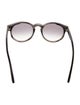 Tom Ford Round Gradient Sunglasses